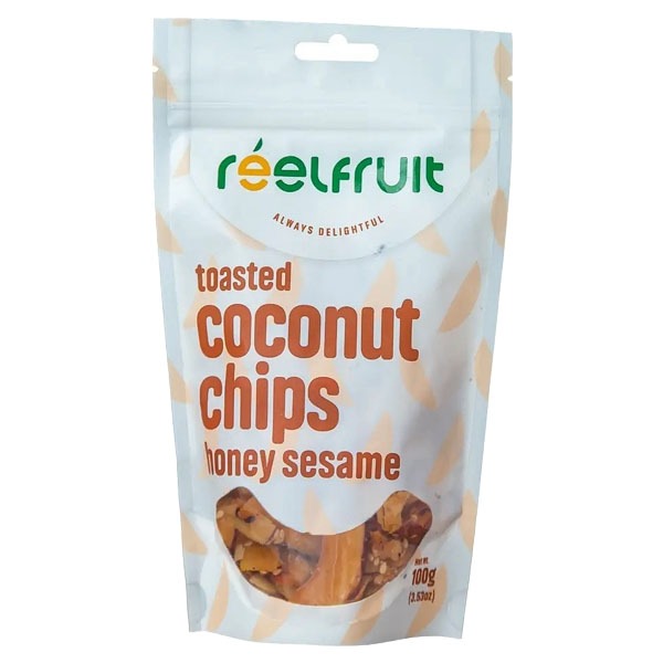 Reelfruit Honey Sesame Coconut Chips 100g