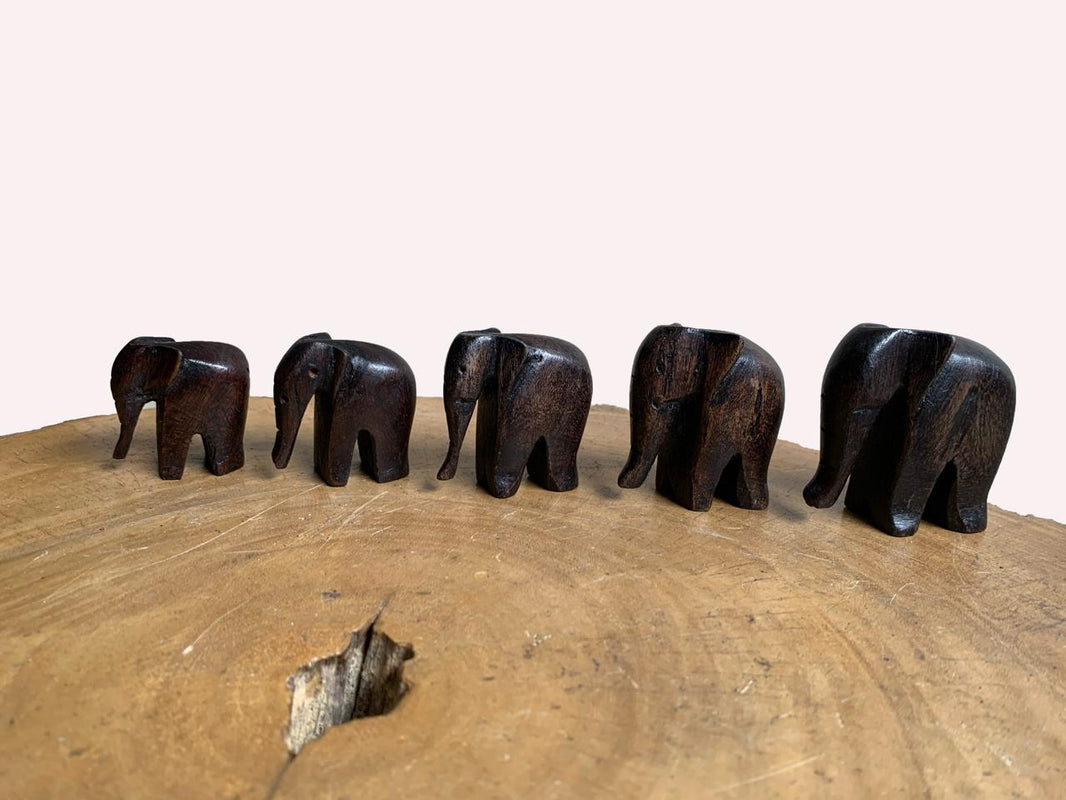Handcrafted Wooden Elephant
