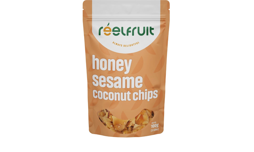 Reelfruit Honey Sesame Coconut Chips 50g
