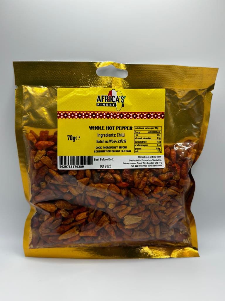 African Whole Hot Pepper